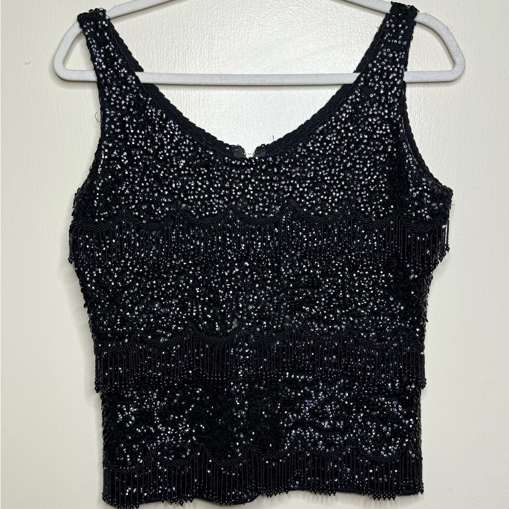 Vintage Beaded & Sequence Blouse